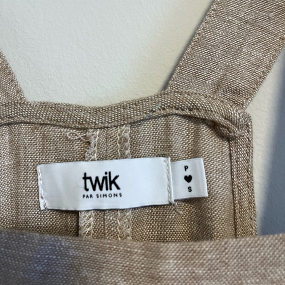 Neutral linen blend twik overalls ๐ค - Picture 4 of 9